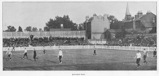 Gioco a centrocampo, 1899